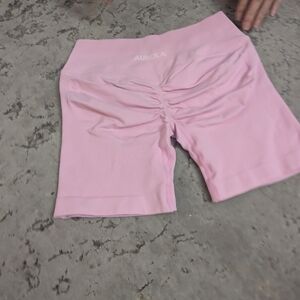 Aurora Pink Women's Athletic Shorts